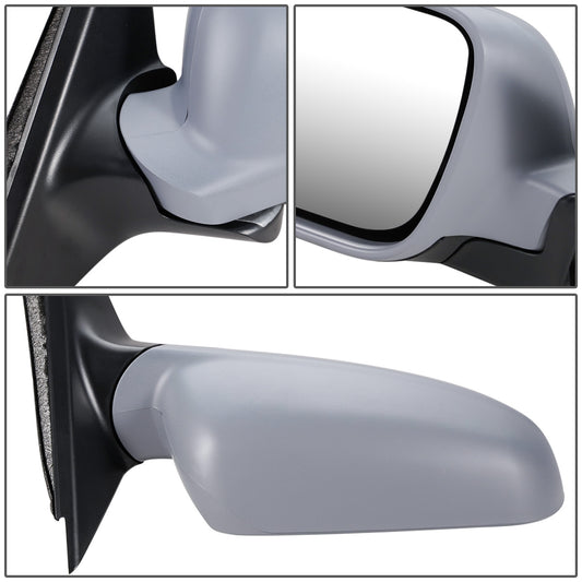 RETROVISOR MIRROR - OEM - 97-99 VOLKSWAGEN PASSAT - POWERED - HEATED - FOLDING - RIGHT - GRAY