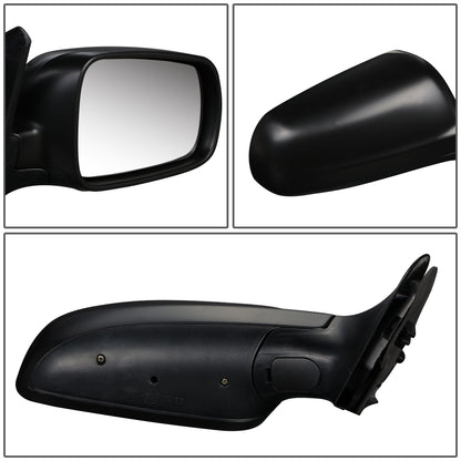 RETROVISOR MIRROR - OEM - 98-03 VOLKSWAGEN GOLF - POWERED - HEATED - FOLDING - RIGHT - BLACK