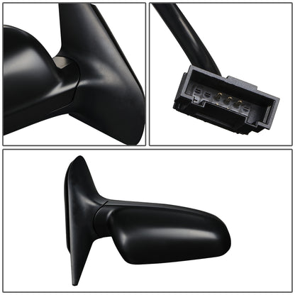 RETROVISOR MIRROR - OEM - 98-03 VOLKSWAGEN GOLF - POWERED - HEATED - FOLDING - RIGHT - BLACK