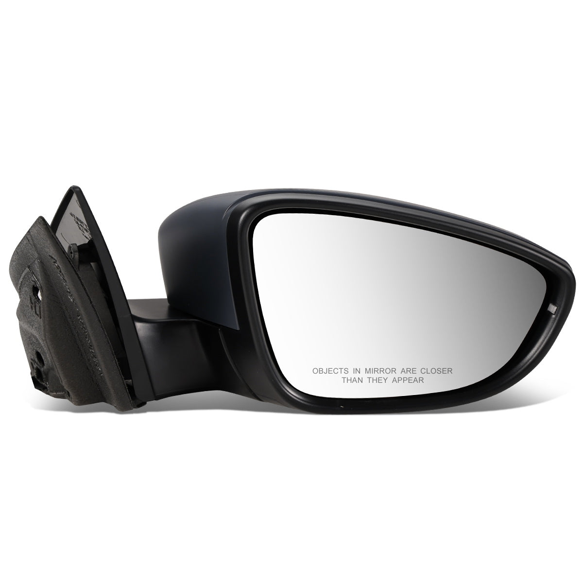 RETROVISOR MIRROR - OEM - 09-13 VOLKSWAGEN PASSAT - POWERED - HEATED - W/ SIGNAL LIGHT - W/ PUDDLE LIGHT - FOLDING - RIGHT - GRAY