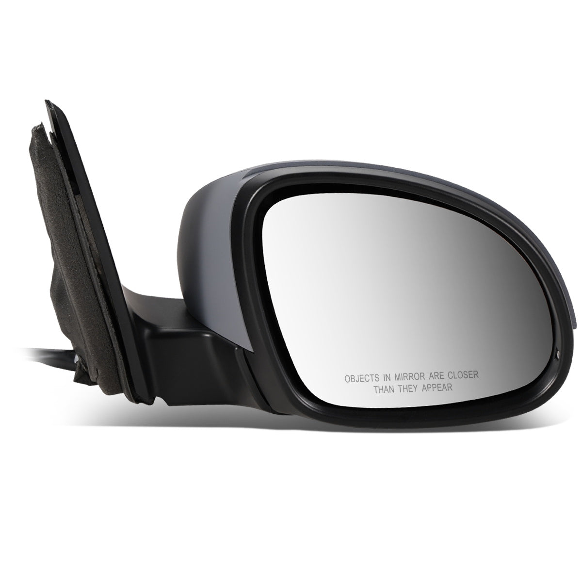 RETROVISOR MIRROR - OEM - 09-11 VOLKSWAGEN TIGUAN - POWERED - HEATED - W/ SIGNAL LIGHT - W/ MEMORY - W/ PUDDLE LIGHT - FOLDING - W/ AUTO BACK HOLD - RIGHT - GRAY