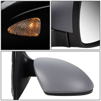 RETROVISOR MIRROR - OEM - 09-11 VOLKSWAGEN TIGUAN - POWERED - HEATED - W/ SIGNAL LIGHT - W/ MEMORY - W/ PUDDLE LIGHT - FOLDING - W/ AUTO BACK HOLD - RIGHT - GRAY