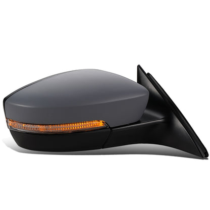 RETROVISOR MIRROR - OEM - 11-15 VOLKSWAGEN PASSAT - POWERED - W/ SIGNAL LIGHT - FOLDING - RIGHT - GRAY