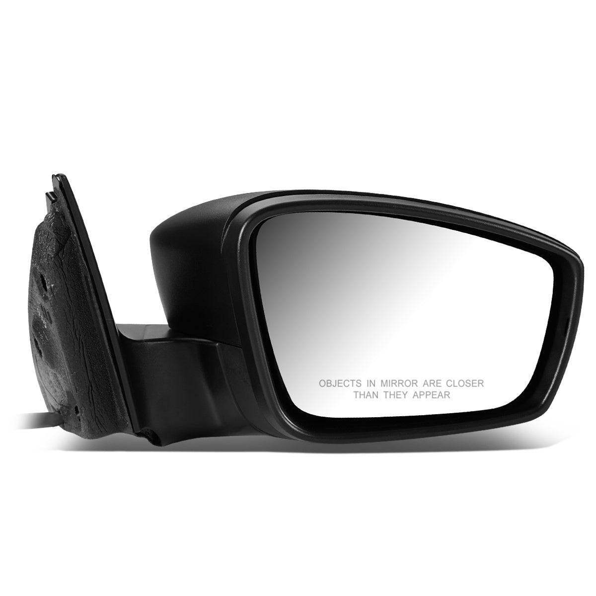 RETROVISOR MIRROR - OEM - 11-18 VOLKSWAGEN JETTA - POWERED - HEATED - FOLDING - TEXTURED - RIGHT - BLACK