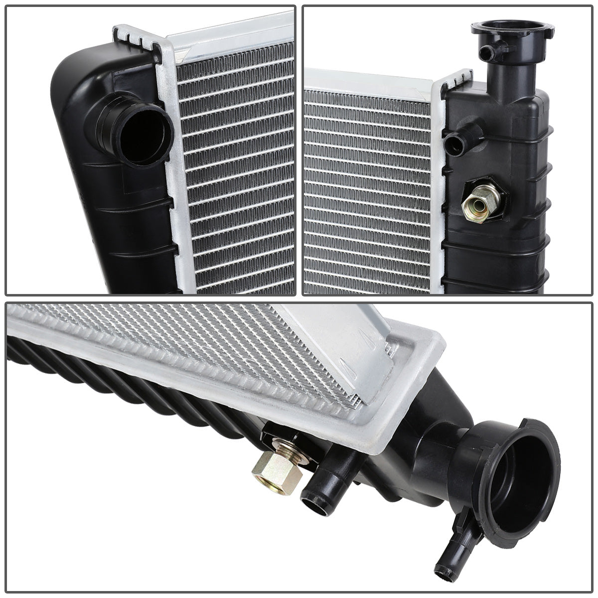 RADIADOR RADIATOR - OEM - 88-93 CHEVY GMC C1500 C2500 C3500 K1500 K2500 K3500 AT / 92-94 CHEVY GMC C3500HD AT / 92-95 CHEVY GMC C1500 C2500 K1500 K2500 SUBURBAN AT - FITS 4.3L 5.0L 5.7L WITHOUT ENGINE OIL COOLER - DPI-618