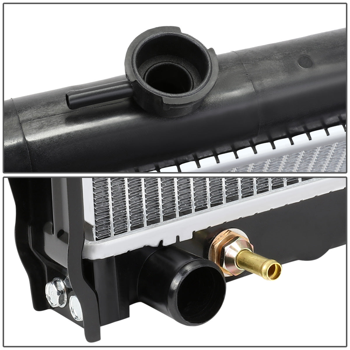 RADIADOR RADIATOR - OEM - 84-95 4RUNNER 2.4L / 84-95 PICKUP 2.4L - FITS AUTOMATIC & MANUAL TRANSMISSION MODELS - DPI 945