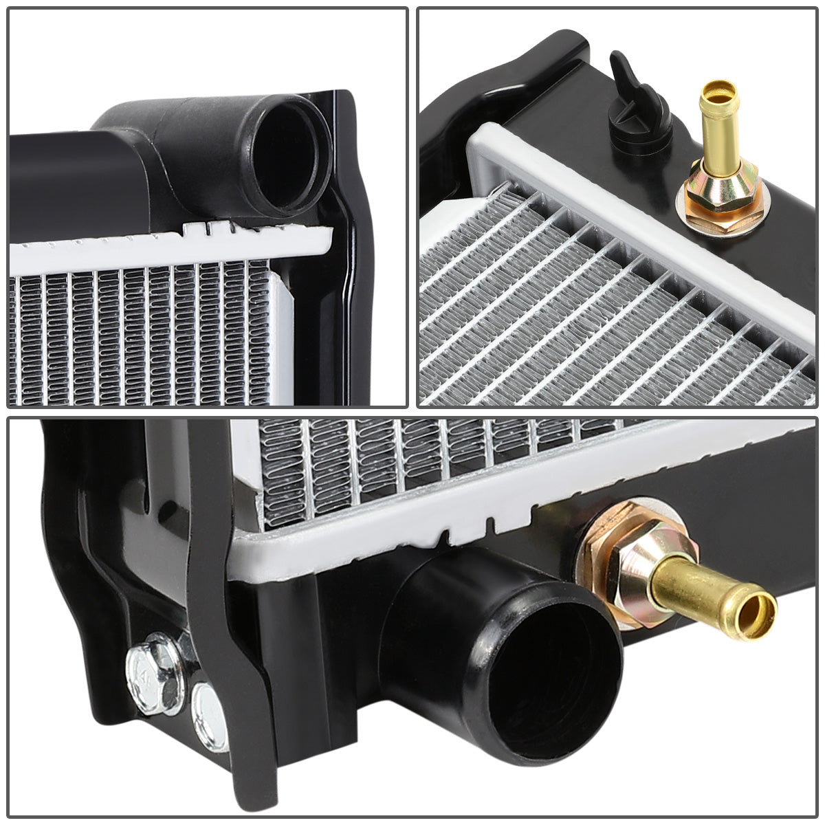 RADIADOR RADIATOR - OEM - 84-95 4RUNNER 2.4L / 84-95 PICKUP 2.4L - FITS AUTOMATIC & MANUAL TRANSMISSION MODELS - DPI 945