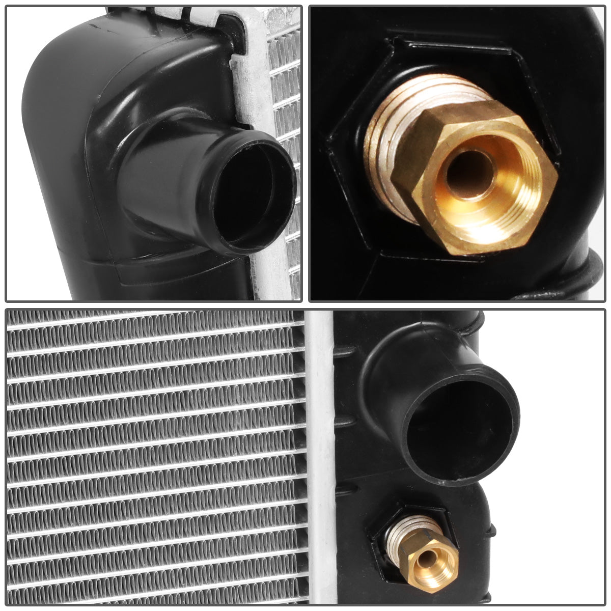 RADIADOR RADIATOR - OEM - 89-96 CHEVROLET CORVETTE 5.7 V8 - FOR AUTOMATIC & MANUAL TRANSMISSION MODELS - DPI-1052