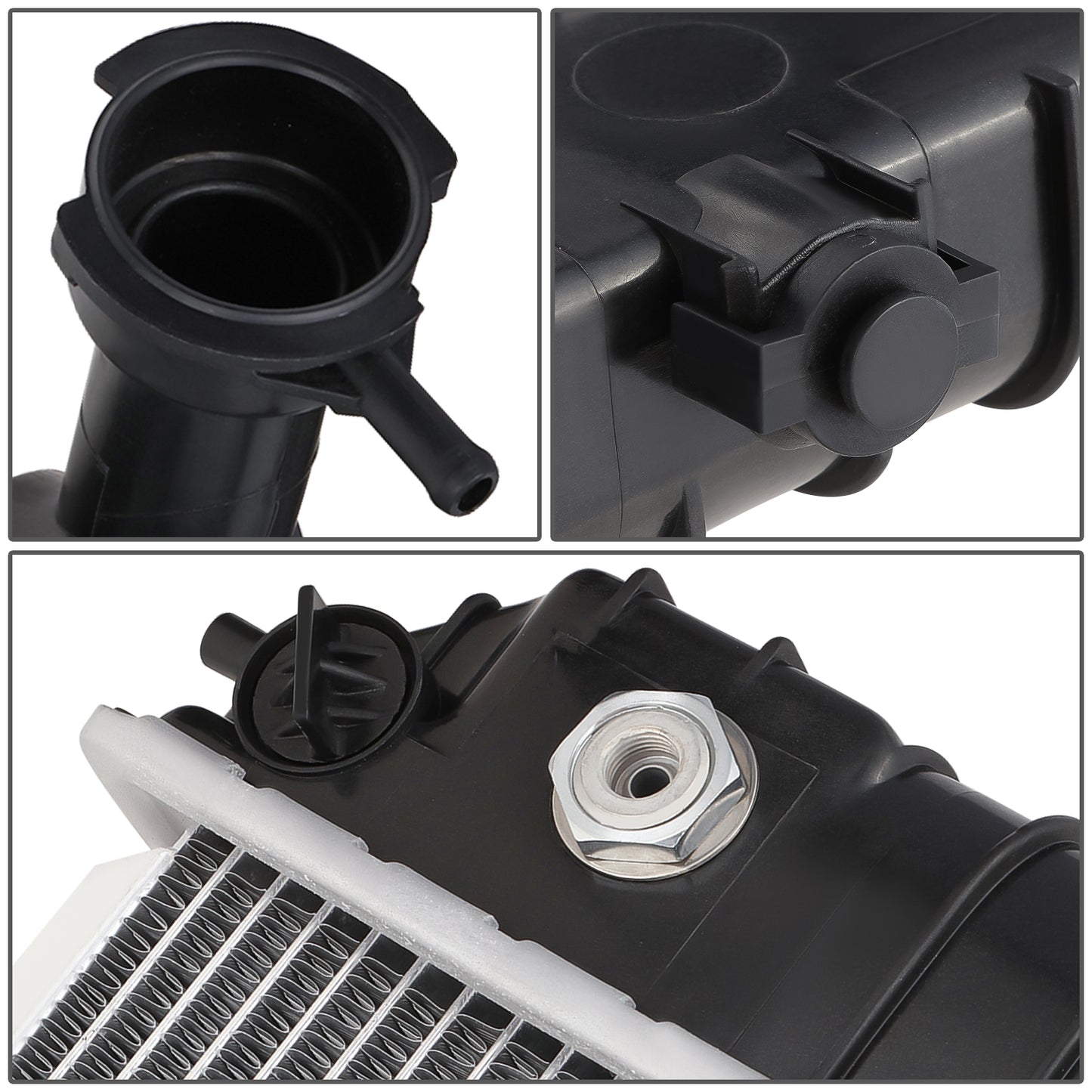 RADIADOR RADIATOR - OEM - 91-94 CHEVROLET LUMINA / 91-93 OLDSMOBILE CUTLASS SUPREME / 92-93 PONTIAC GRAND PRIX - FITS 3.1L, 3.4L W/ TRANSMISSION OIL COOLER ON DRIVER SIDE; W/O ENGINE OIL COOLER - DPI - 1216