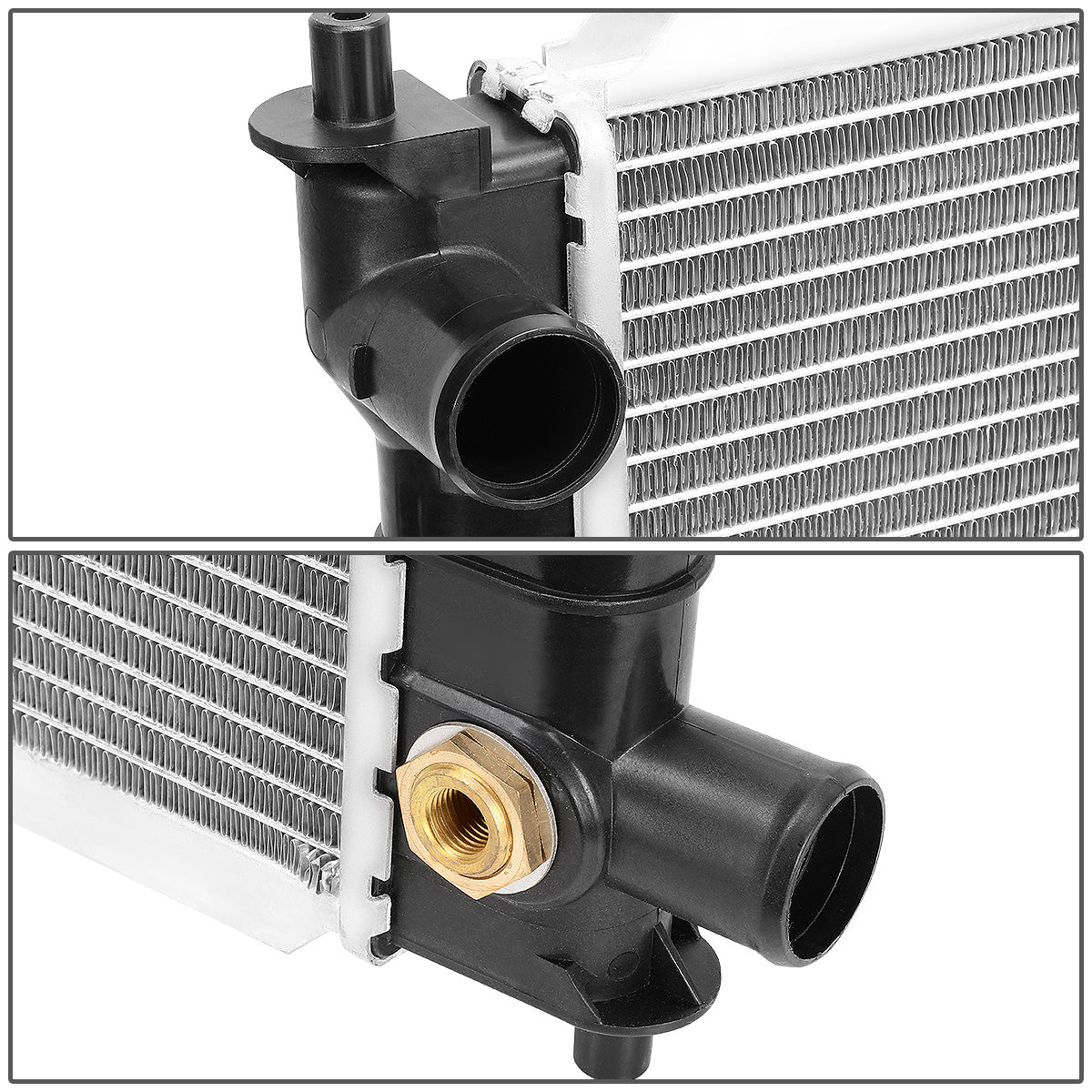 RADIADOR RADIATOR - OEM - 91-99 MERCURY TRACER / 91-02 FORD ESCORT - FITS AUTOMATIC & MANUAL TRANSMISSION MODELS - DPI-1273