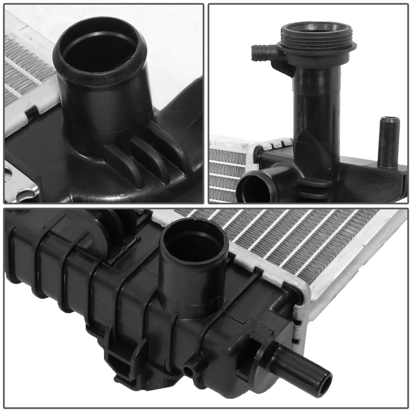 RADIADOR RADIATOR - OEM - 08-17 BUICK ENCLAVE / 09-17 CHEVY TRAVERSE / 07-16 GMC ACADIA / 2017 GMC ACADIA LIMITED / 07-10 SAURN OUTLOOK - FITS 3.6L AUTOMATIC TRANSMISSION MODES WITH STANDARD DUTY COOLING