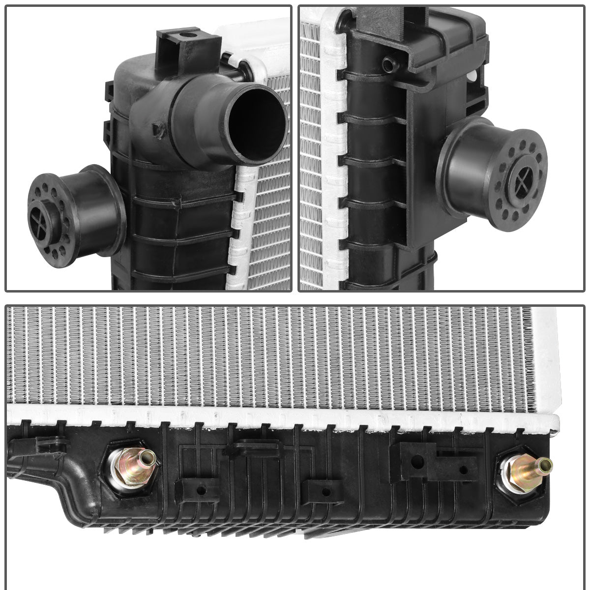 RADIADOR RADIATOR - OEM - 08-10 FORD F-250, F-350, F-450, F-550 - SUPER DUTY - FITS AUTOMATIC TRANSMISSION MODELS WITH 6.4L DIESEL