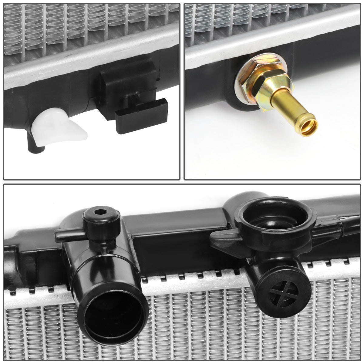 RADIADOR RADIATOR - OEM - 08-13 TOYOTA HIGHLANDER V6 - WITH AUTOMATIC OR MANUAL TRANSMISSION - DPI-13024