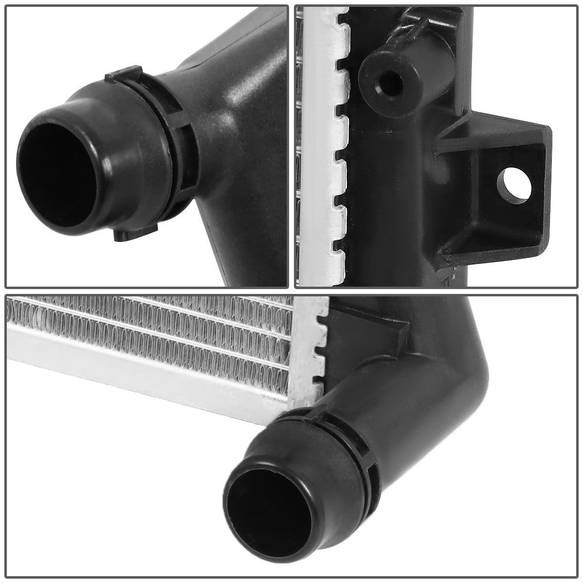 RADIADOR RADIATOR - OEM - 08-10 VOLKSWAGEN BORA / 05-10 VOLKSWAGEN JETTA 2005-2010 - FITS 1.9L TDI WITH 17-1/4" H CORE - FOR AUTOMATIC & MANUAL TRANSMISSION MODELS - DPI-13030
