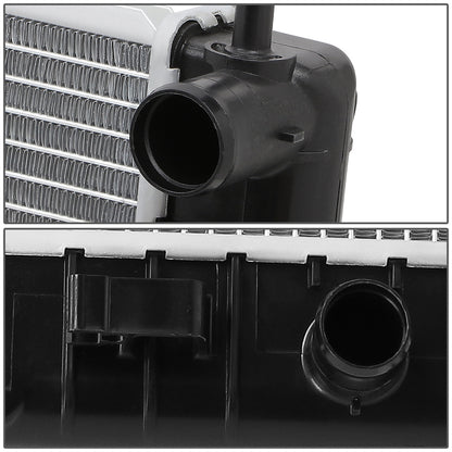 RADIADOR RADIATOR - OEM - 05-10 CHEVROLET COBALT / 05-06 PONTIAC G4 / 07-10 PONTIAC G5 / 05-06 PONTIAC PURSUIT / 03-07 SATURN ION - 2.2 2.4L WITH THREADED OR QUICK DISCONNECT FITTINGS - FITS AUTOMATIC TRANSMISSION MODELS - DPI-13042