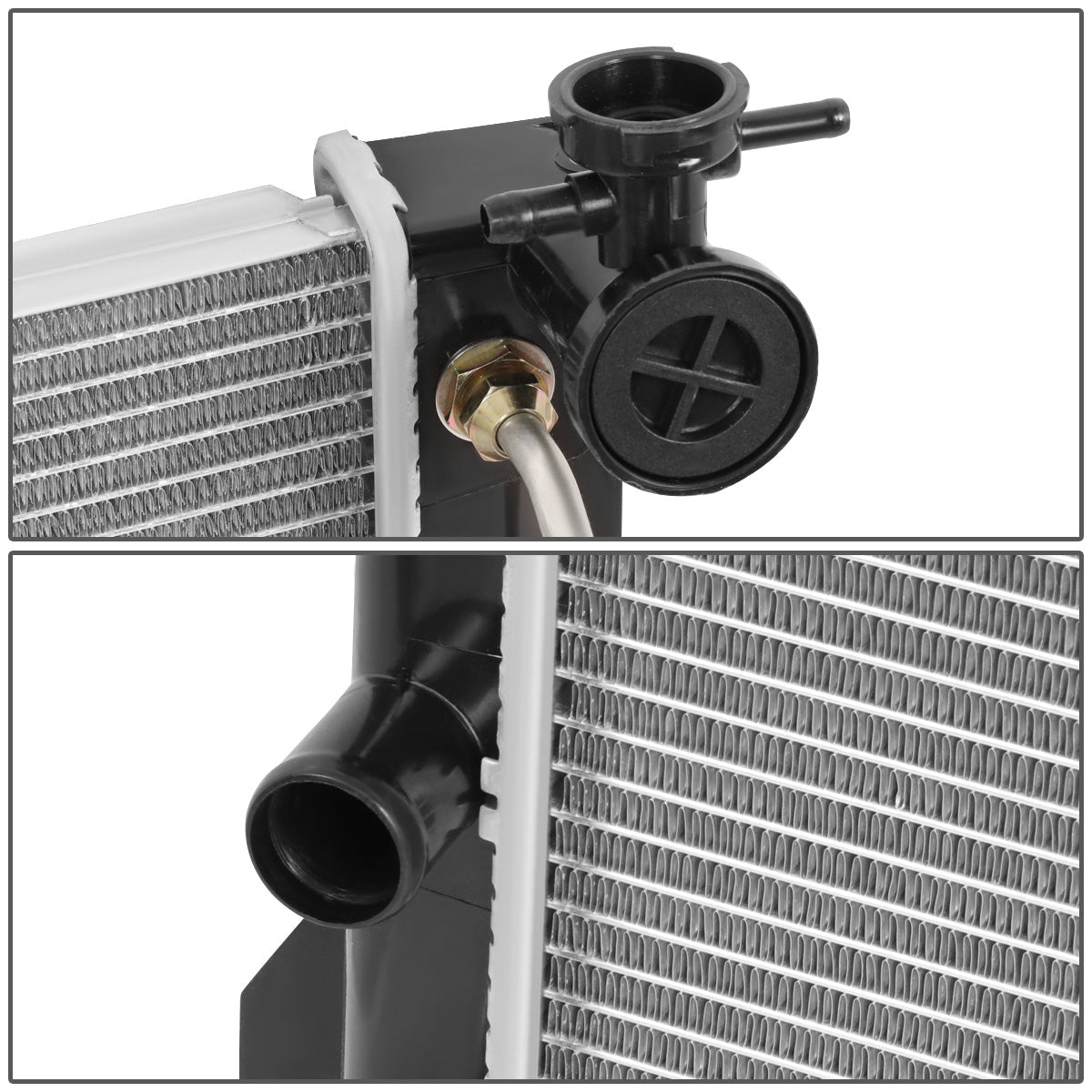 RADIADOR RADIATOR - OEM - 09-10 PONTIAC VIBE / 09-10 TOYOTA COROLLA / 09-13 TOYOTA MATRIX - FITS 2.4L MODELS ONLY - FOR AUTOMATIC & MANUAL TRANSMISSION MODELS - DPI-13049