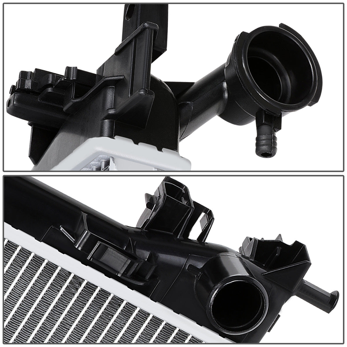 RADIADOR RADIATOR - OEM - 08-16 DODGE GRAND CARAVAN 3.3 3.6 3.8 4.0 / 08-16 CHRYSLER TOWN & COUNTRY 3.3 3.6 3.8 4.0 / 09-14 VOLKSWAGEN ROUTAN 3.6 3.8 4.0 / 12-15 RAM C/V 3.6 - FITS AUTOMATIC TRANSMISSION MODELS - DPI 13064
