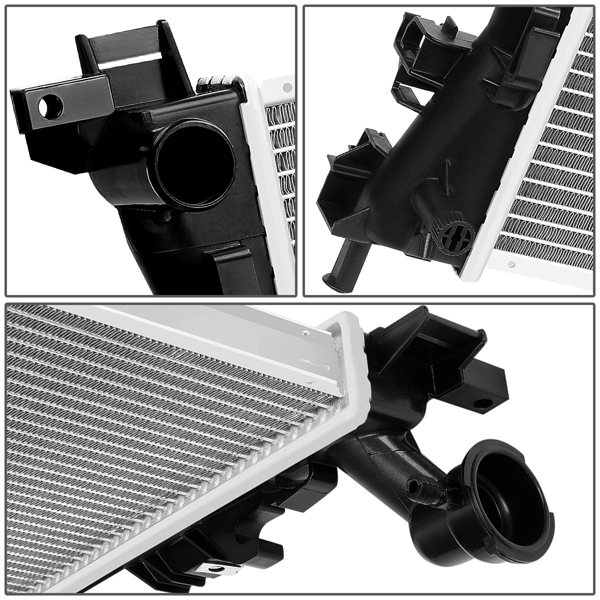 RADIADOR RADIATOR - OEM - 08-16 DODGE GRAND CARAVAN 3.3 3.6 3.8 4.0 / 08-16 CHRYSLER TOWN & COUNTRY 3.3 3.6 3.8 4.0 / 09-14 VOLKSWAGEN ROUTAN 3.6 3.8 4.0 / 12-15 RAM C/V 3.6 - FITS AUTOMATIC TRANSMISSION MODELS - DPI 13064
