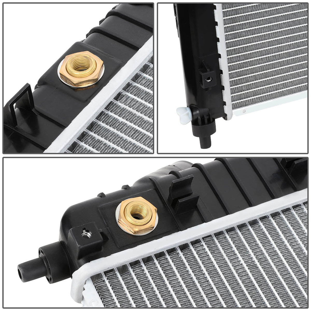 RADIADOR RADIATOR - OEM - 09-11 CHEVY AVEO & AVEO5 AT / 09-10 PONTIAC G3 AT / 2009 PONTIAC G3 WAVE AT / 2009 SUZUKI SWIFT+ AT - DPI-13097