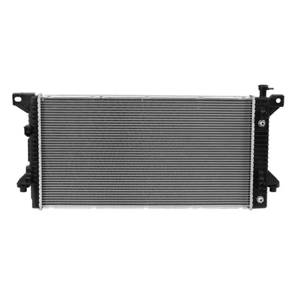 RADIADOR RADIATOR - OEM - 09-13 FORD EXPEDITION / 09-10 FORD F-150 / 09-14 LINCOLN NAVIGATOR - FITS MODELS WITH 4.6L ENGINES - WITH AUTOMATIC TRANSMISSION - FITS MODELS WITHOUT TOWING PACKAGE - WITHOUT FILLER NECK - FITS MODELS WITH STANDARD DUTY COOLING
