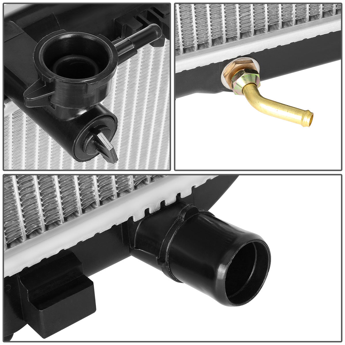 RADIADOR RADIATOR - OEM - 10-18 TOYOTA SIENNA / 10-15 LEXUS RX350 / 10-15 LEXUS RX450H - FITS AUTOMATIC TRANSMISSION MODELS - DPI 13116