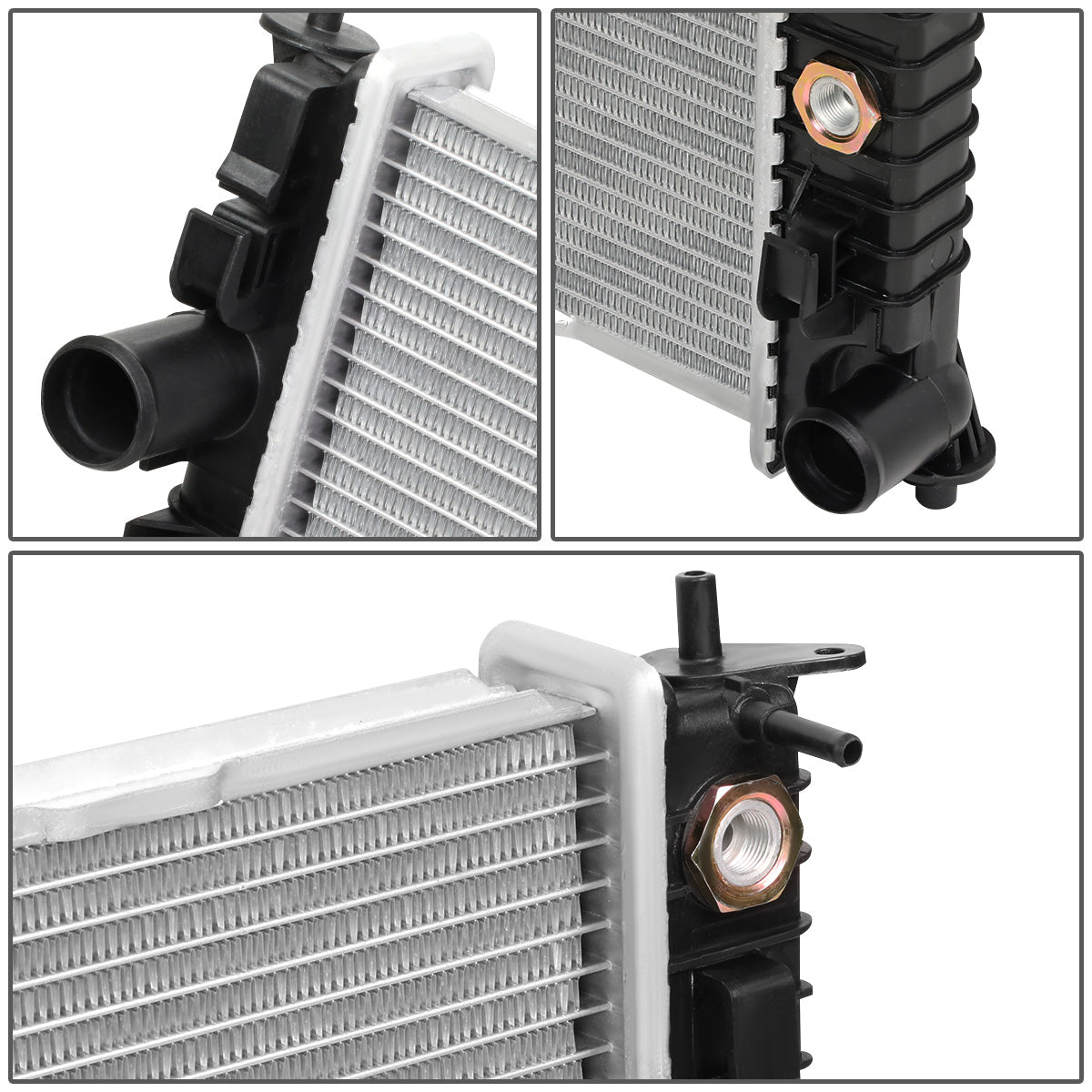 RADIADOR RADIATOR - OEM - 10-12 FORD FUSION / 10-11 MERCURY MILAN - 2.5L, 3.0L, 3.5L - FITS MODELS WITH 1" THICK RADIATORWITH AUTOMATIC OR MANUAL TRANSMISSION - DPI 13126