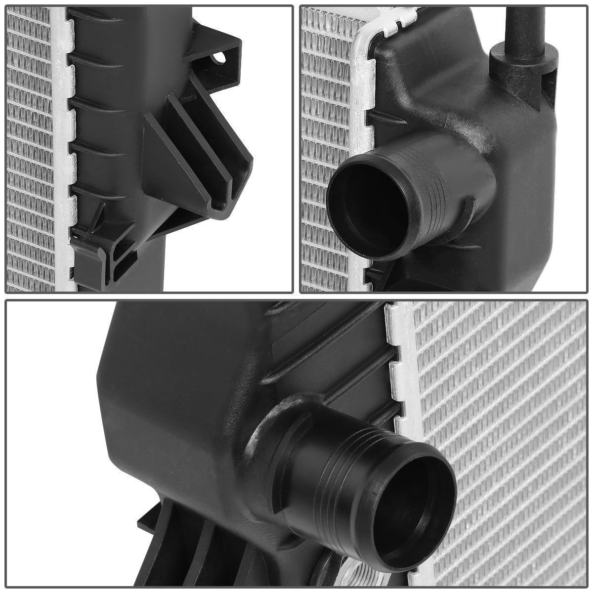 RADIADOR RADIATOR - OEM - 03-08 JAGUAR S-TYPE / 08-09 JAGUAR VANDEN PLAS / 09-11 JAGUAR XF / 04-09 JAGUAR XJ8 / 07-09 JAGUAR XJR - 3.0L, 4.2L, 4.2L SC, 5.0L - FITS AUTOMATIC TRANSMISSION MODELS - DPI-13148