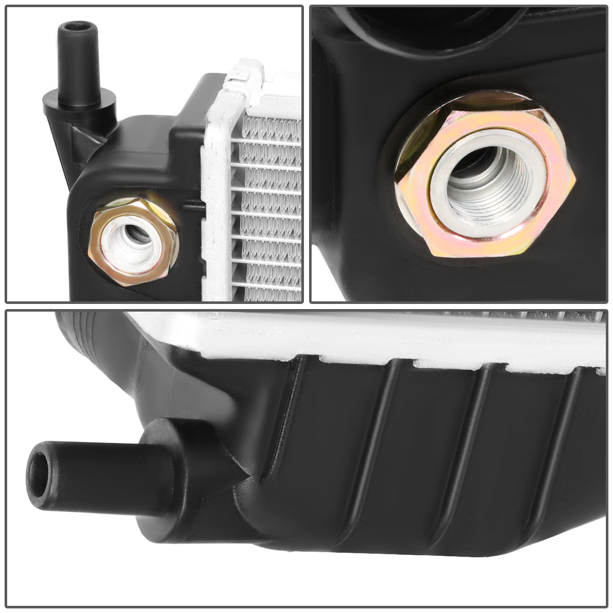 RADIADOR RADIATOR - OEM - 03-08 JAGUAR S-TYPE / 08-09 JAGUAR VANDEN PLAS / 09-11 JAGUAR XF / 04-09 JAGUAR XJ8 / 07-09 JAGUAR XJR - 3.0L, 4.2L, 4.2L SC, 5.0L - FITS AUTOMATIC TRANSMISSION MODELS - DPI-13148