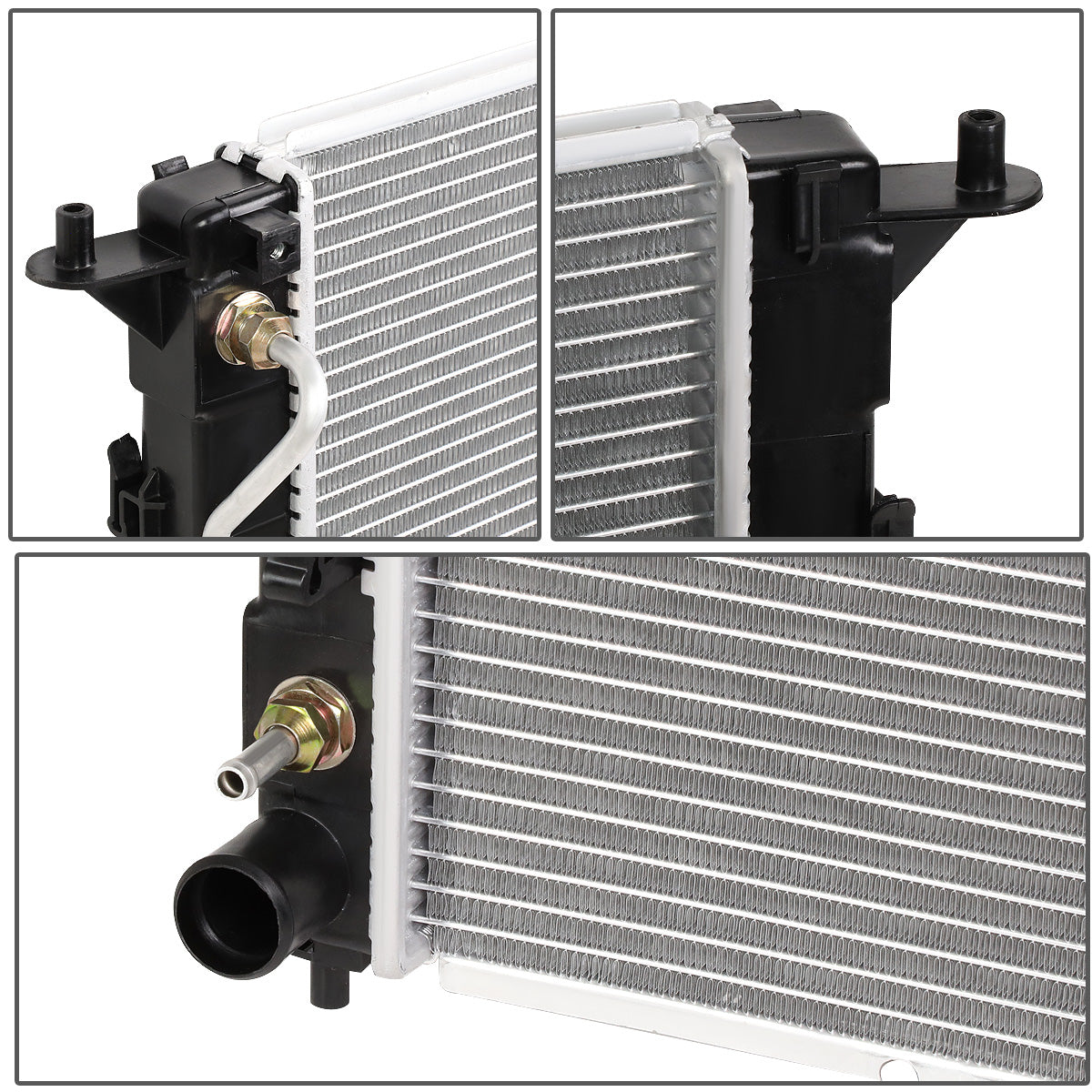 RADIADOR RADIATOR - OEM - 10-18 HYUNDAI SANTA FE 2.4 3.3 3.5 / 11-15 KIA SORENTO 2.4 3.3 3.5 - FITS AUTOMATIC TRANSMISSION MODELS - DPI 13194