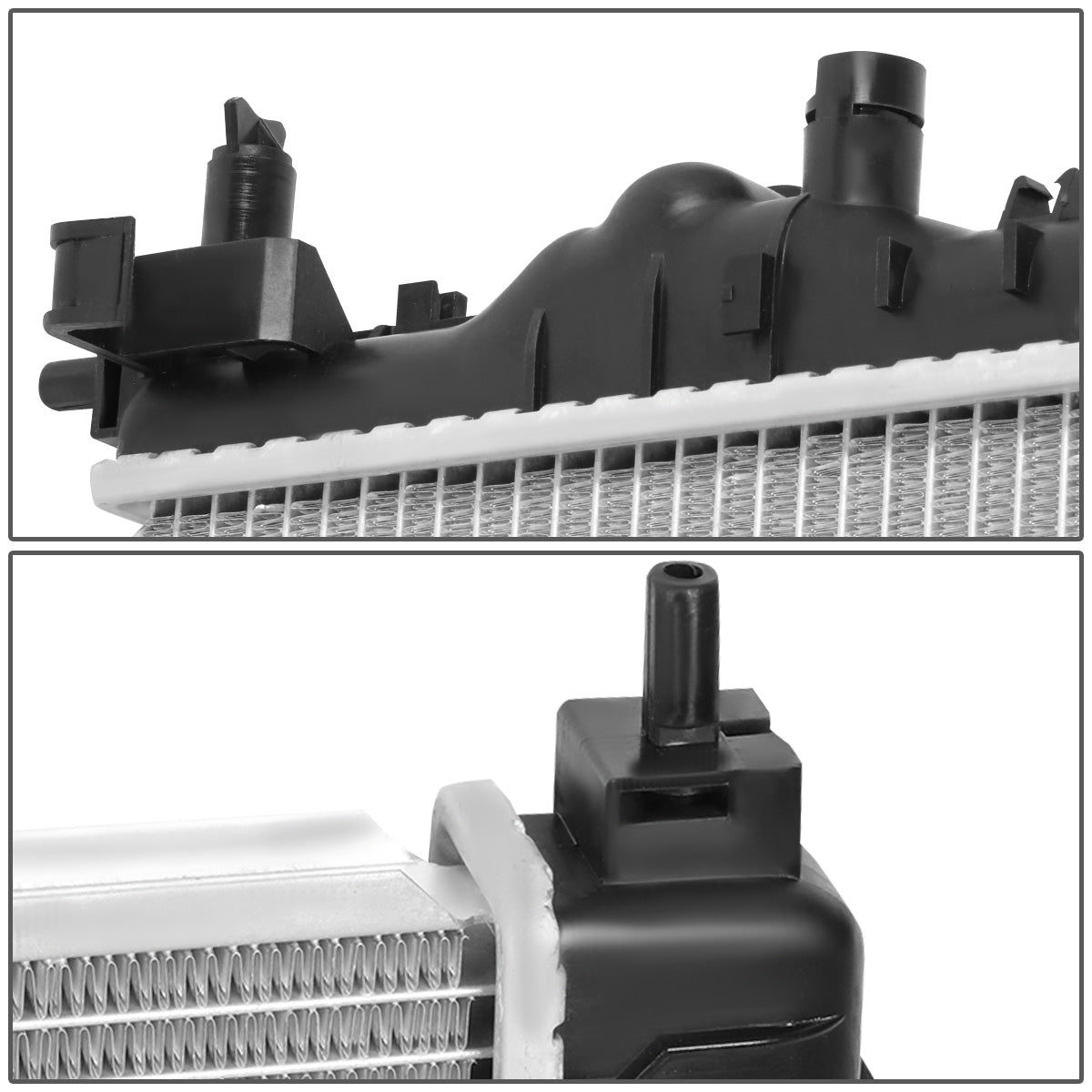 RADIADOR RADIATOR - OEM - 10-17 CHEVROLET CRUZE - 1.6L, 1.8L - FITS FIRST DESIGN MODELS WITH DRIVER SIDE TRANSMISSION LINES - DPI 13199