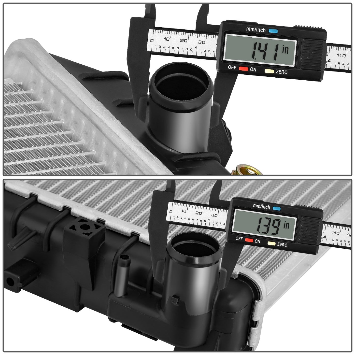 RADIADOR RADIATOR - OEM - CHEVROLET CAMARO 2010-2011 - 3.6L MANUAL TRANSMISSION - W/O OIL COOLER - DPI-13211