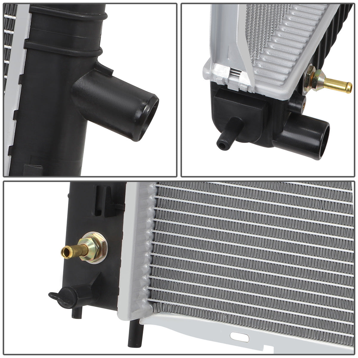 RADIADOR RADIATOR - OEM - 92-94 FORD GHIA / 92-94 FORD TEMPO / 92-94 FORD TOPAZ / 92-94 MERCURY TOPAZ - 2.3L 3.0L - FITS AUTOMATIC TRANSMISSION MODELS - DPI-1322