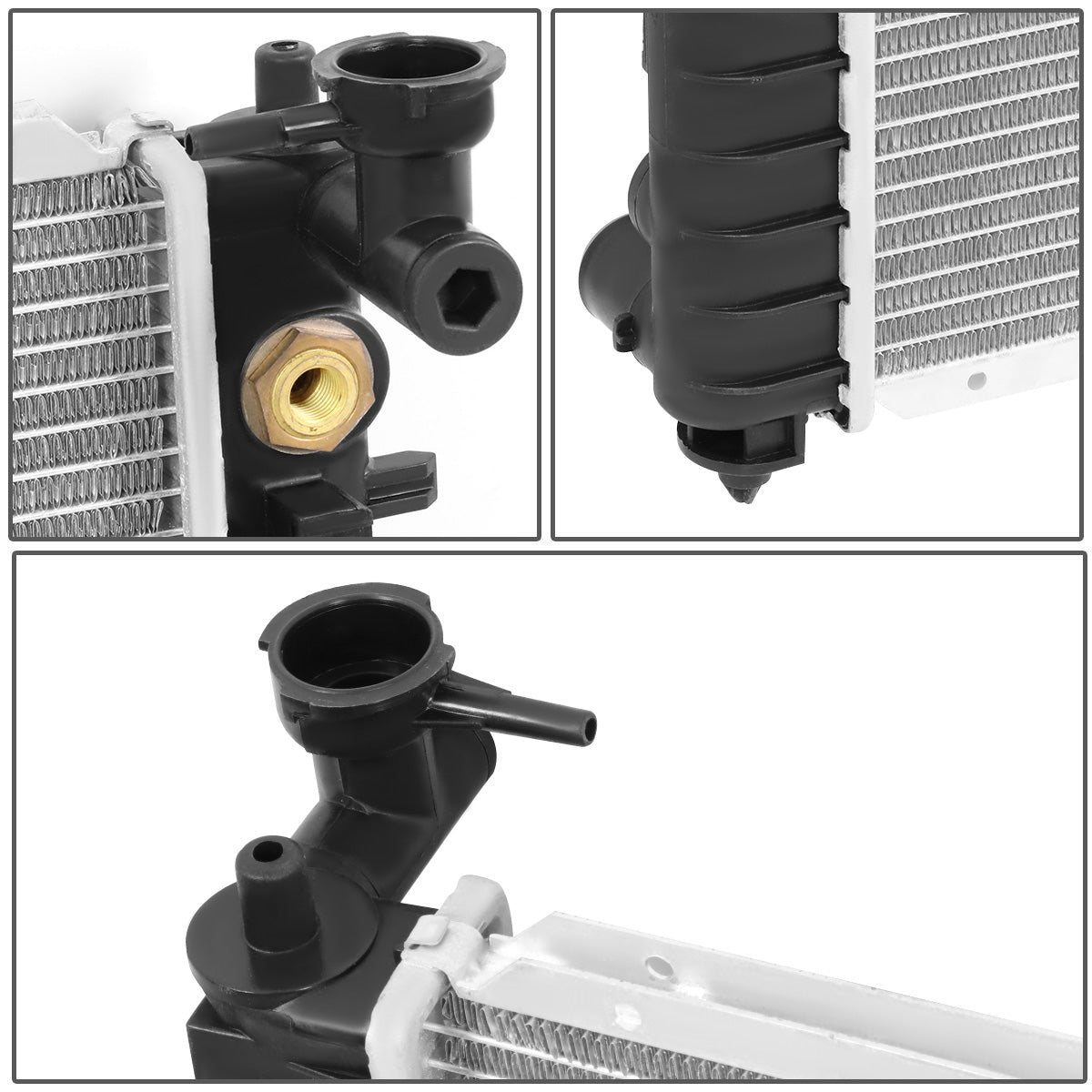 RADIADOR RADIATOR - OEM - 93-97 MAZDA 626 / 92-97 MAZDA MX-6 - FOR AUTOMATIC & MANUAL TRANSMISSION MODELS - DPI-1323