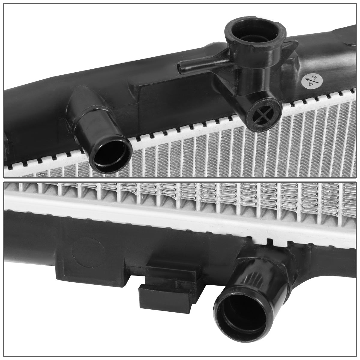 RADIADOR RADIATOR - OEM - 11-14 MAZDA 2 - FOR AUTOMATIC & MANUAL TRANSMISSION MODELS - DPI-13233