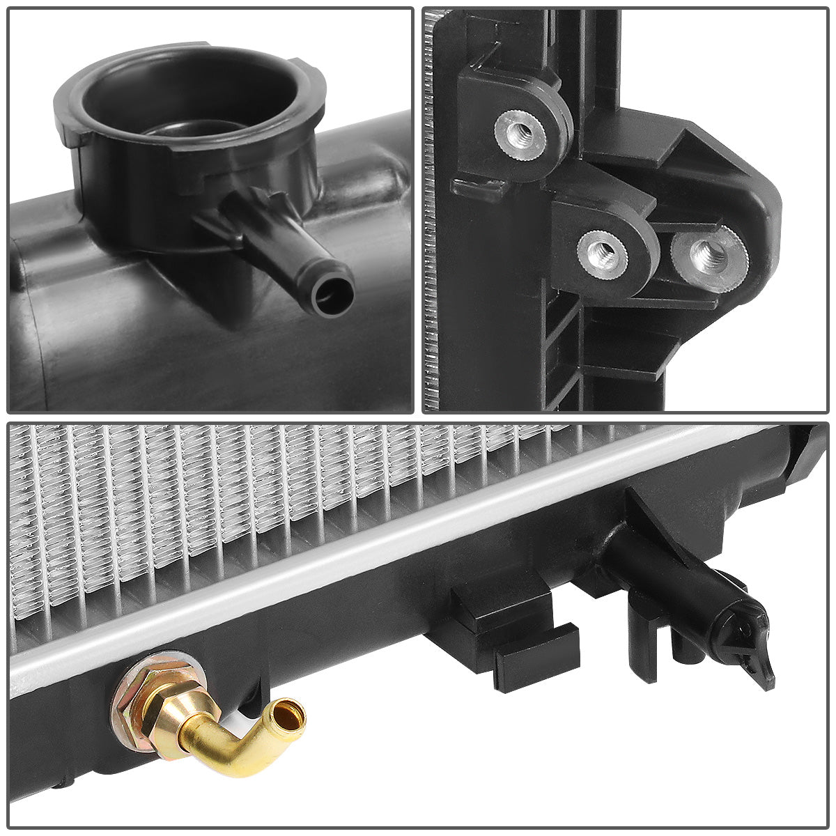 RADIADOR RADIATOR - OEM - 10-19 TOYOTA 4RUNNER - FITS 2.7L, 4.0LWITH AUTOMATIC OR MANUAL TRANSMISSION - DPI 13251