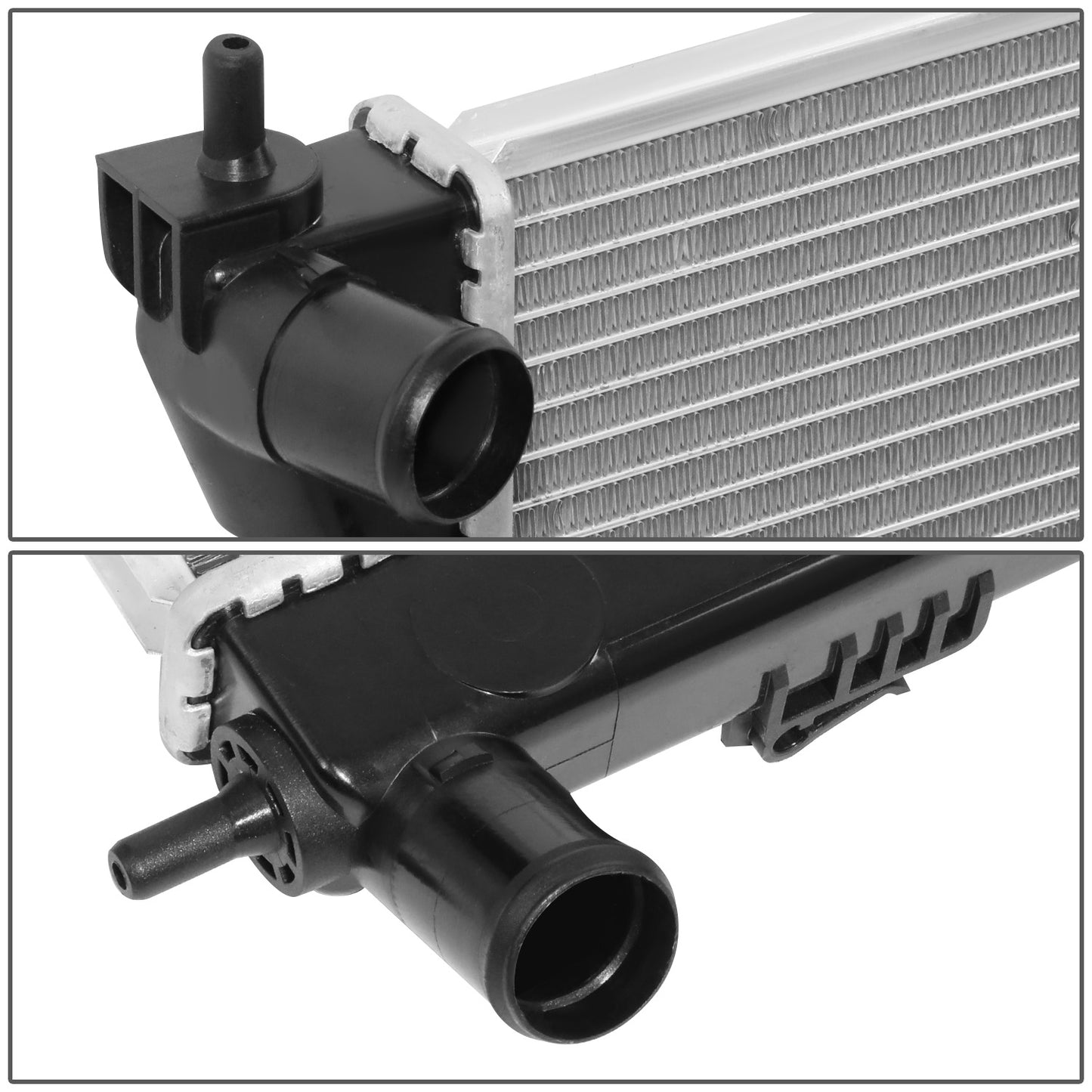 RADIADOR RADIATOR - OEM - 12-17 HYUNDAI ACCENT, VELOSTER, KIA RIO - FITS 1.6L NON TURBO ENGINES