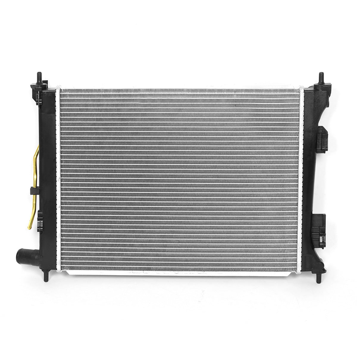 RADIADOR RADIATOR - OEM - 12-14 DODGE ATTITUDE / 12-17 HYUNDAI ACCENT / 12-17 KIA RIO - FITS 1.6 MODELS - FITS AUTOMATIC OR MANUAL TRANSMISSION MODELS - DPI-13253