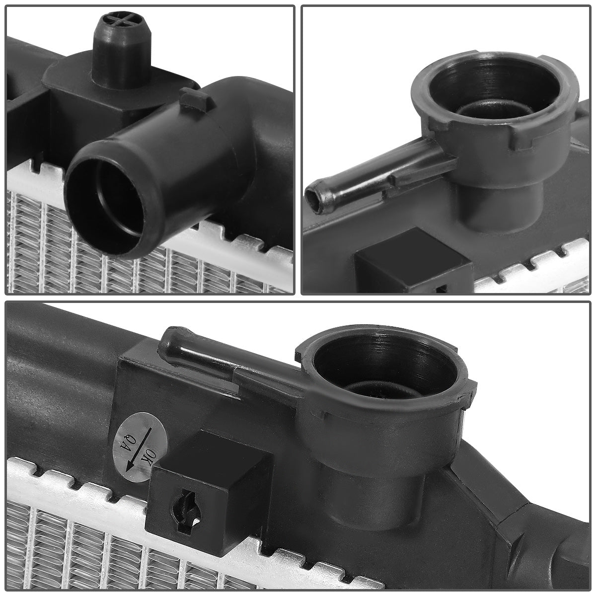 RADIADOR RADIATOR - OEM - 99-02 SUZUKI ESTEEM - FOR AUTOMATIC & MANUAL TRANSMISSION MODELS 1.6L ENGINE ONLY - DPI-13283