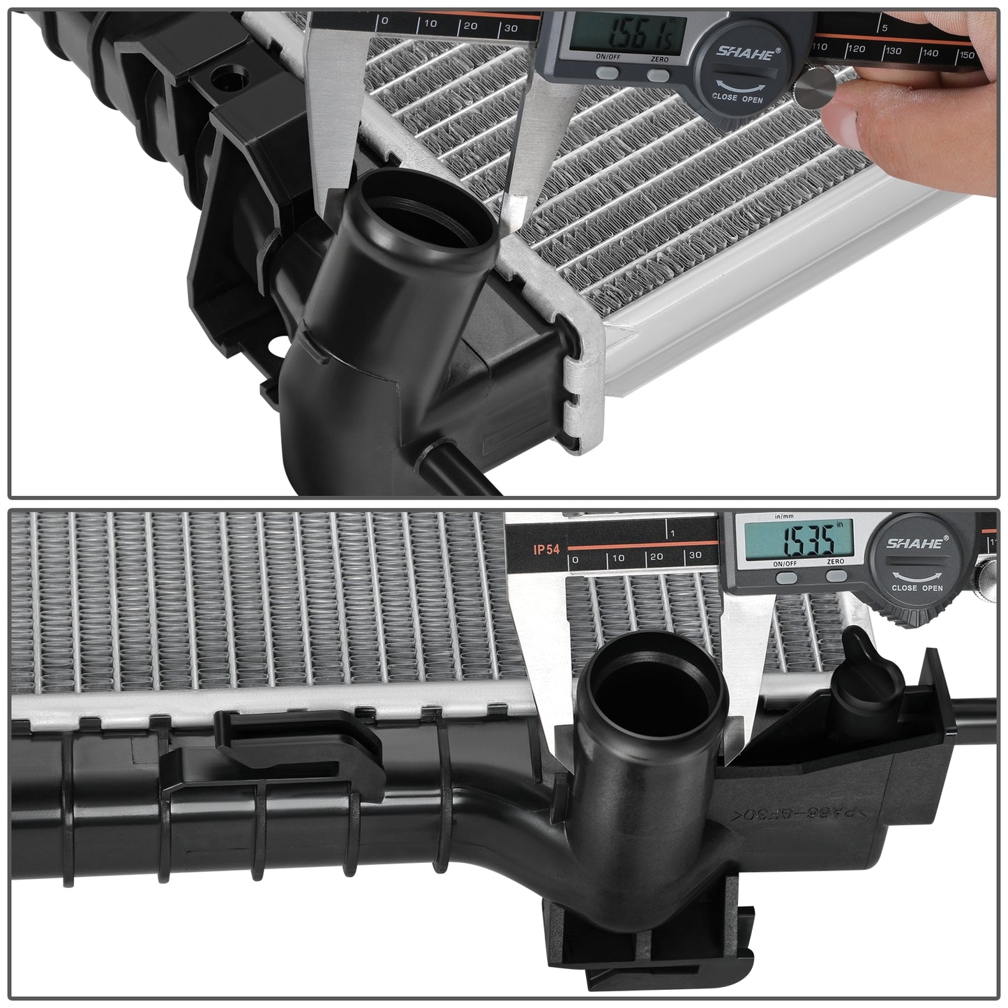 RADIADOR RADIATOR - OEM - FORD POLICE INTERCEPTOR SEDAN 2014-2019 / FORD SPECIAL SERVICE POLICE SEDAN 2014-2018 / FORD TAURUS 2010-2019 / LINCOLN MKS 2010-2016 - FITS 2.0L & 3.5L TURBO MODELS - WITHOUT ENGINE OIL COOLER - DPI 13307