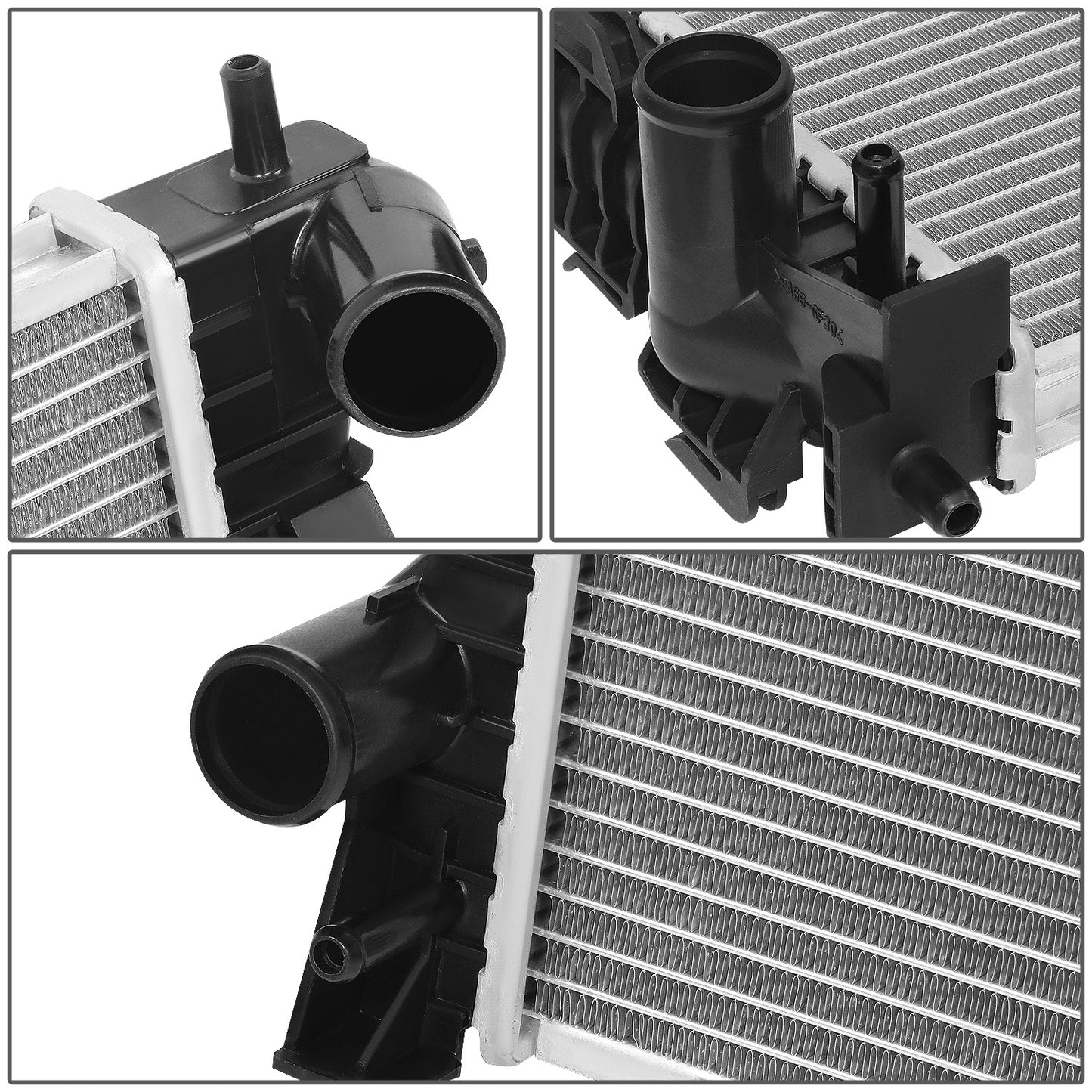 RADIADOR RADIATOR - OEM - 13-19 FORD POLICE INTERCEPTOR SEDAN / 14-19 FORD POLICE INTERCEPTOR UTILITY / 13-19 FORD TAURUS / 13-16 LINCOLN MKS - FITS POLICE INTERCEPTOR AWD MODELS WITH EXTERNAL TRANSMISSION OIL COOLER - FITS 3.5L, 3.7L NON TURBO AWD MODELS