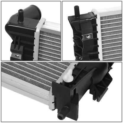 RADIADOR RADIATOR - OEM - 13-19 FORD POLICE INTERCEPTOR SEDAN / 14-19 FORD POLICE INTERCEPTOR UTILITY / 13-19 FORD TAURUS / 13-16 LINCOLN MKS - FITS POLICE INTERCEPTOR AWD MODELS WITH EXTERNAL TRANSMISSION OIL COOLER - FITS 3.5L, 3.7L NON TURBO AWD MODELS