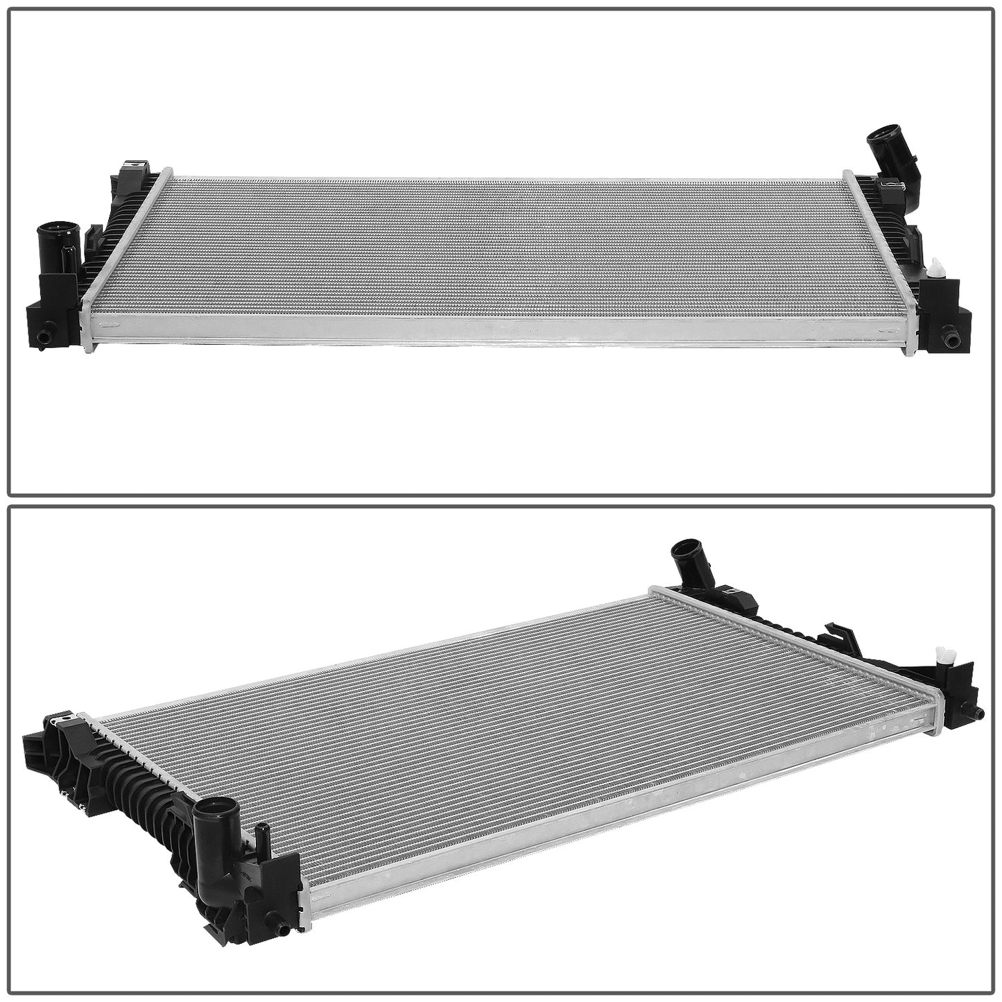 RADIADOR RADIATOR - OEM - 13-19 FORD POLICE INTERCEPTOR SEDAN / 14-19 FORD POLICE INTERCEPTOR UTILITY / 13-19 FORD TAURUS / 13-16 LINCOLN MKS - FITS POLICE INTERCEPTOR AWD MODELS WITH EXTERNAL TRANSMISSION OIL COOLER - FITS 3.5L, 3.7L NON TURBO AWD MODELS