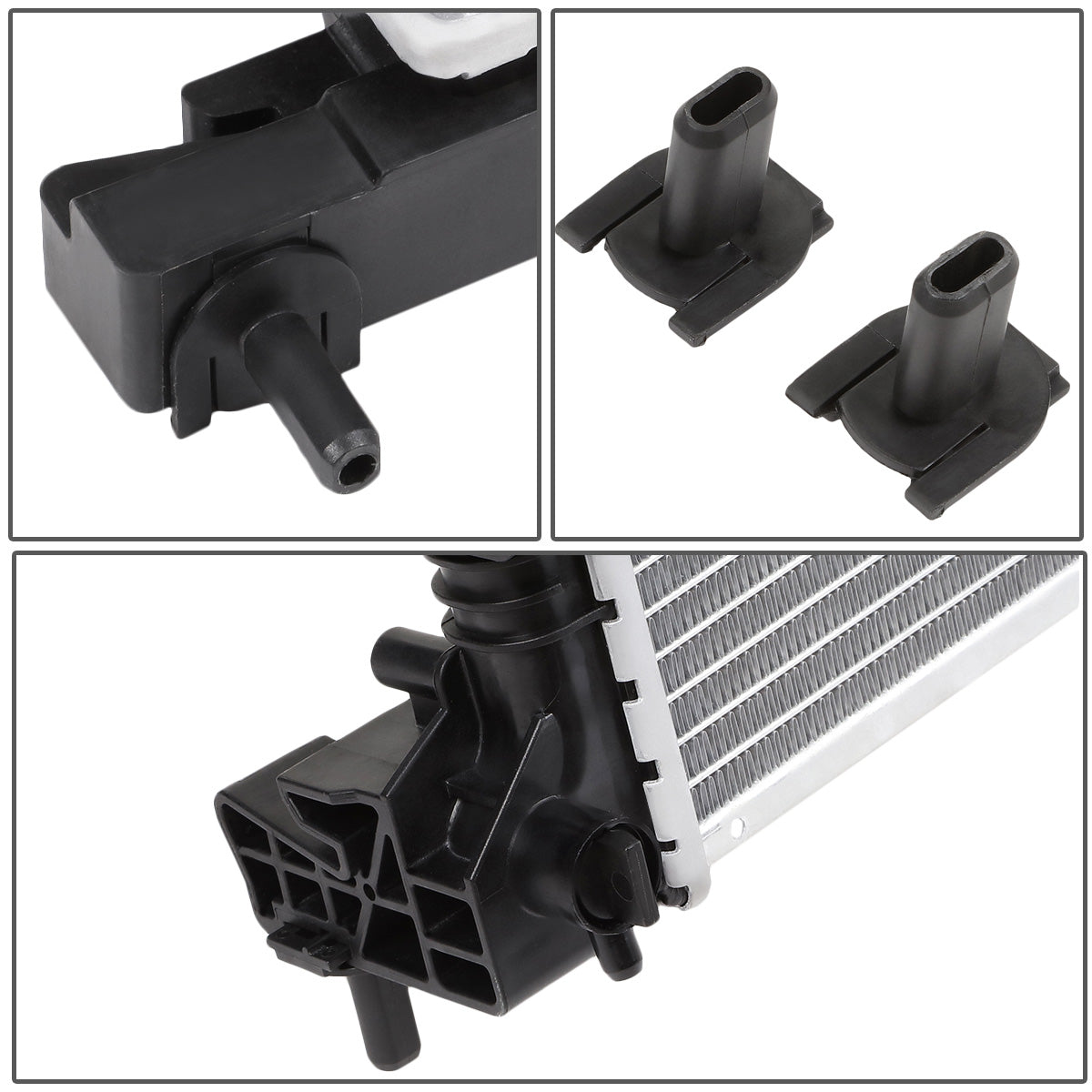 RADIADOR RADIATOR - OEM - 13-16 DODGE DART - FITS 1.4 2.0 2.4L ENGINES - FOR AUTOMATIC & MANUAL TRANSMISSION MODELS - DPI-13323