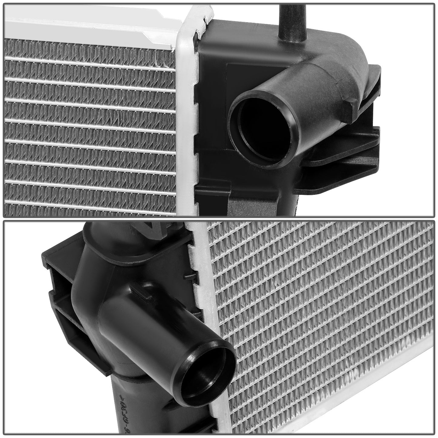 RADIADOR RADIATOR - OEM - 12-16 FORD EXPLORER / 16-18 FORD POLICE INTERCEPTOR - FITS 2.0L, 3.5L TURBO MODELS WITH AUTOMATIC TRANSMISSION - FITS MODELS W/O POWER TAKE OFF, W/O COOLANT OUTLET PORT