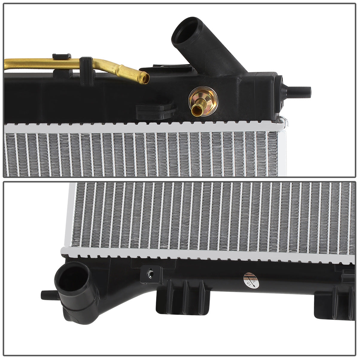 RADIADOR RADIATOR - OEM - 11-15 HYUNDAI ELANTRA / 2014 KIA FORTE / 12-13 KIA SOUL - 1.8L PZEV / 2.0L - FITS AUTOMATIC TRANSMISSION MODELS - DPI-13333