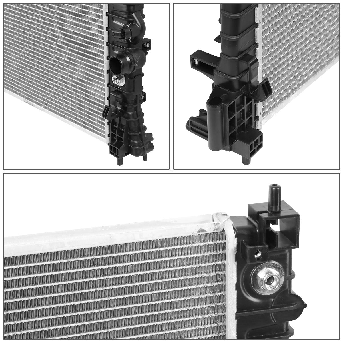 RADIADOR RADIATOR - OEM - 13-19 BUICK ENCORE / 15-20 CHEVROLET TRAX - FITS AUTOMATIC OR MANUAL TRANSMISSION MODELS WITH 1.4L TURBO - DPI 13361