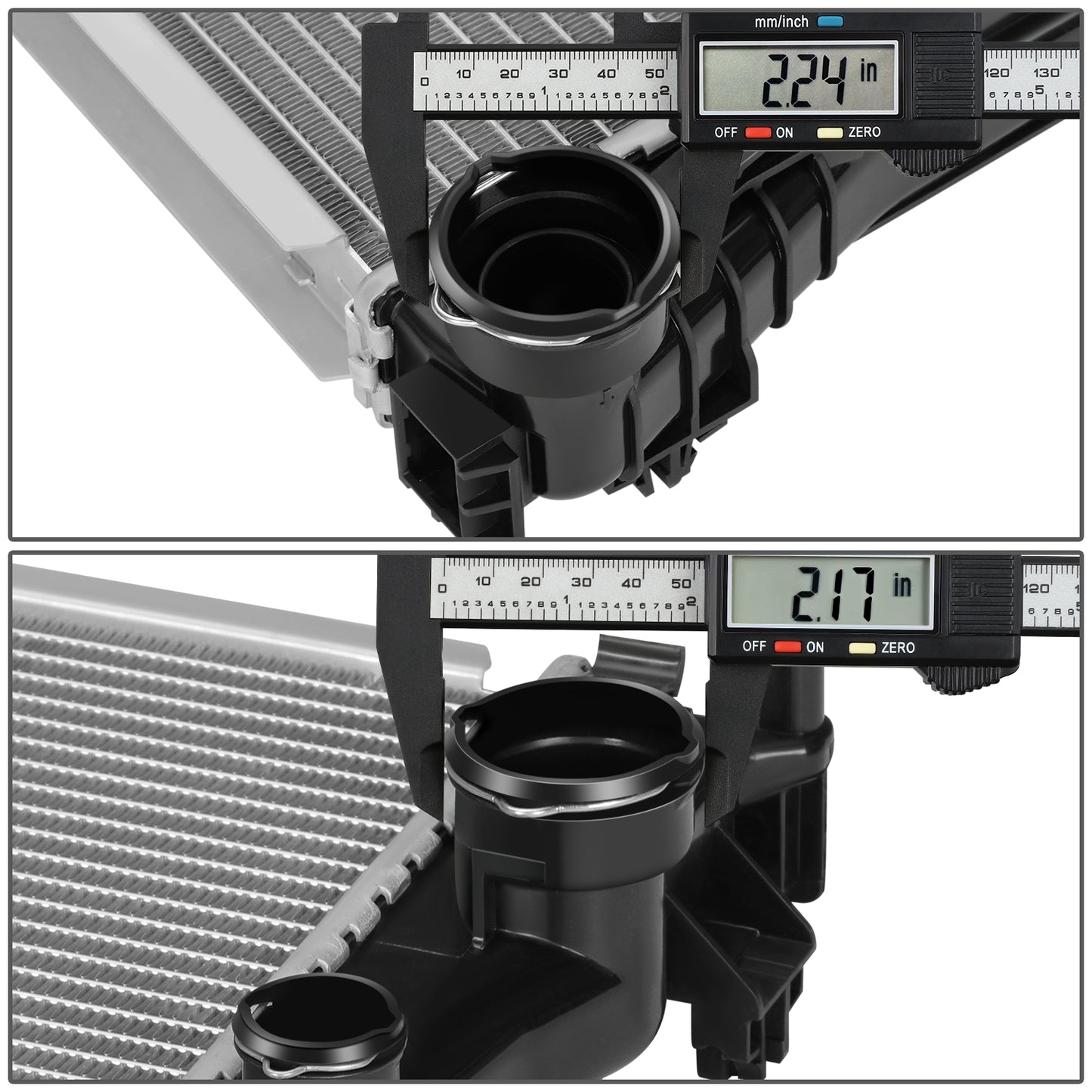 RADIADOR RADIATOR - OEM - 12-15 MERCEDES-BENZ C250 / 14-16 MERCEDES-BENZ E250 / 12-15 MERCEDES-BENZ SLK250 / 12-16 MERCEDES-BENZ SLK350 - FITS AUTOMATIC TRANSMISSION MODELS - DPI-13376
