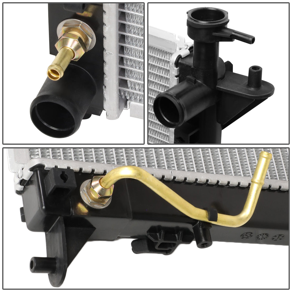 RADIADOR RADIATOR - OEM - 10-18 HYUNDAI SANTA FE / 2019 HYUNDAI SANTA FE XL / 11-15 KIA SORENTO - FITS AUTOMATIC TRANSMISSION MODELS - DPI-13382