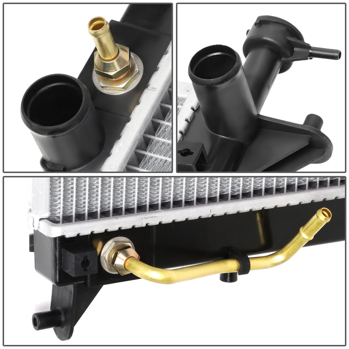 RADIADOR RADIATOR - OEM - 10-18 HYUNDAI SANTA FE / 2019 HYUNDAI SANTA FE XL / 11-15 KIA SORENTO - FITS AUTOMATIC TRANSMISSION MODELS - DPI-13382