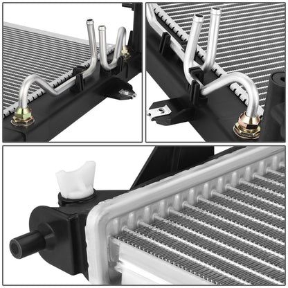 RADIADOR RADIATOR - OEM - 10-13 HYUNDAI GENESIS COUPE 3.8L / 11-14 HYUNDAI GENESIS - FITS 3.8L AUTOMATIC TRANSMISSION - DPI 13388